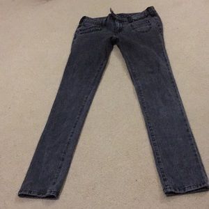 bene gray stretch jeans